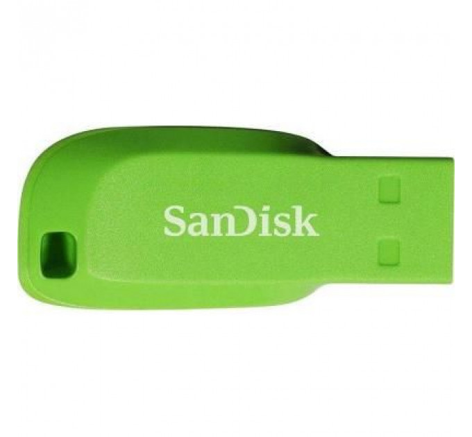 USB флеш накопичувач SanDisk 16GB Cruzer Blade Green USB 2.0 (SDCZ50C-016G-B35GE)