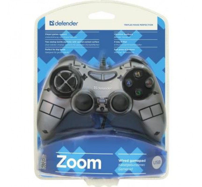 Defender Геймпад Defender Zoom USB Xinput (64244)