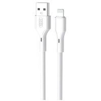 Дата кабель USB 2.0 AM to Lightning 1.0m Rock XO (NB230_L_White)