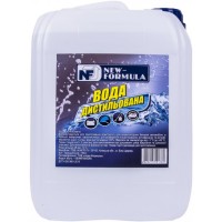 Вода дистильована NEW FORMULA 10л (4820215591782)