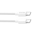 ColorWay Дата кабель USB-C to USB-C 2.0m 3A 65W white ColorWay (CW-CBPDCC056-WT)