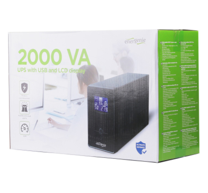 EnerGenie Пристрій безперебійного живлення EnerGenie EG-UPS-035 2000VA LCD (EG-UPS-035)