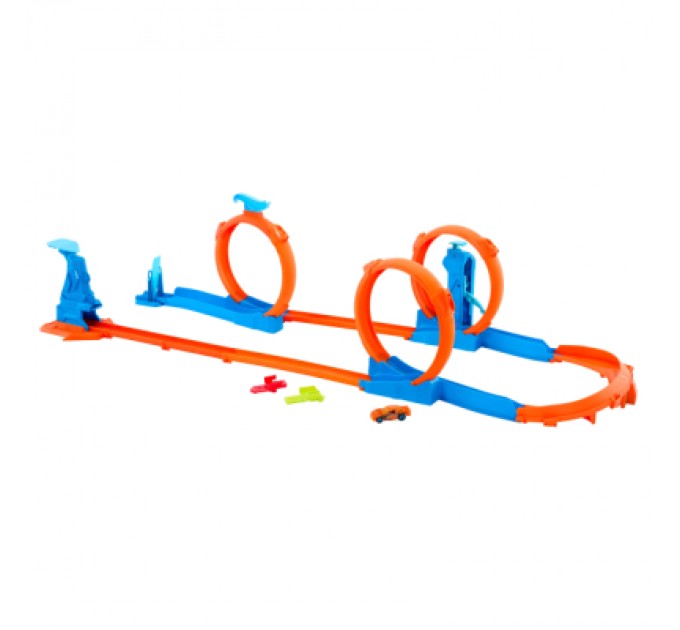 Hot Wheels Автотрек Hot Wheels Track creator Потрійна петля (JDW39)