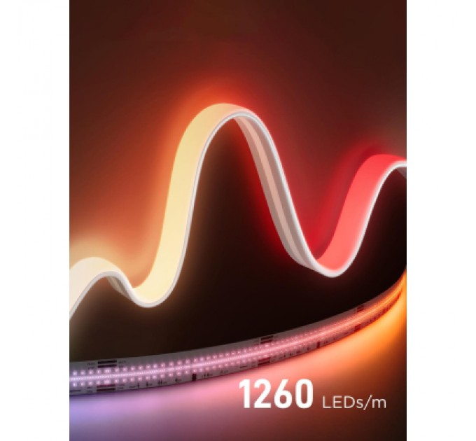 Govee Світлодіодна стрічка Govee H61E5 COB Strip Light Pro 3m RGBIC+W WI-FI/Bluetooth white (H61E53D1)