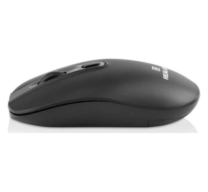 Мишка REAL-EL RM-350W Wireless Black/Gray (EL123200043)