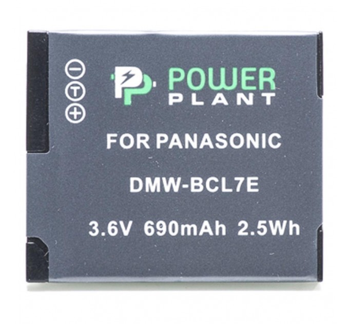 PowerPlant Акумулятор до фото/відео PowerPlant Panasonic DMW-BCL7E (DV00DV1380)