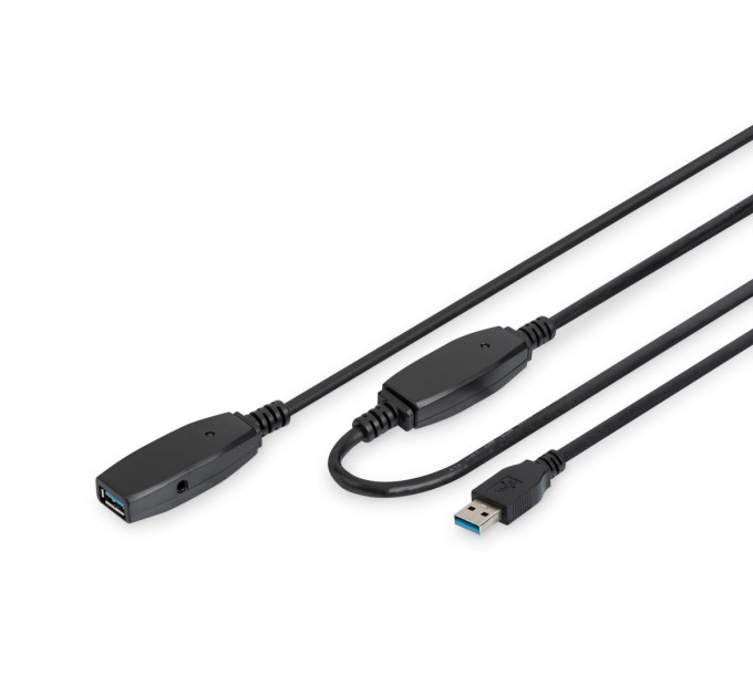 Digitus Дата кабель USB 3.0 AM/AF 15.0m Active Digitus (DA-73106)