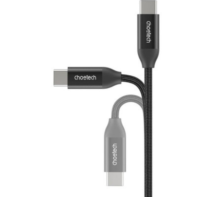 Choetech Дата кабель USB-С to USB-С 2.0m 240W USB2.0 Choetech (XCC-1036-BK)