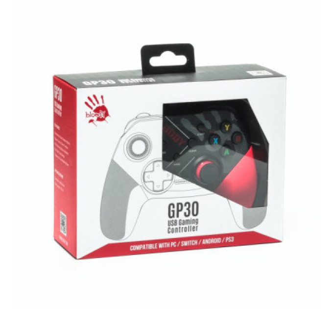 A4Tech Геймпад A4Tech Bloody GP30 USB Sports Blue (4711421995597)