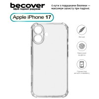 Чохол до мобільного телефона BeCover Anti-Shock Apple iPhone 17 Clear (713793)