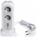 Verbatim Мережевий фільтр живлення Verbatim 11 розеток, 2 x USB-C та 2 x USB-A (49547)
