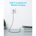 Anker Дата кабель USB 2.0 AM to Type-C 0.9m 322 Black Anker (A81H5G11)