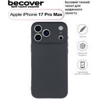 Чохол до мобільного телефона BeCover Apple iPhone 17 Pro Max Black (713762)