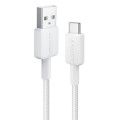 Anker Дата кабель USB 2.0 AM to Type-C 1.8m 322 White Anker (A81H6H21)