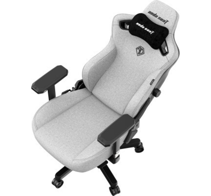 Anda Seat Крісло ігрове Anda Seat Kaiser 3 Fabric Size XL Grey (AD12YDC-XL-01-G-PV/F)