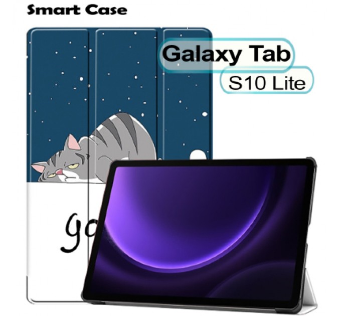 BeCover Чохол до планшета BeCover Smart Case Samsung Galaxy Tab S10 Lite SM-X400/406 10.9" Good Night (713849)