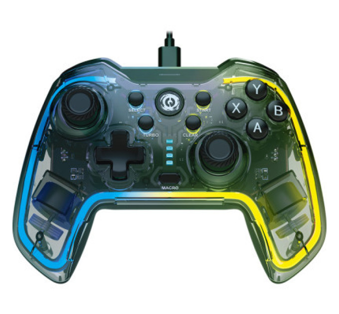 Canyon Геймпад Canyon Brighter GP-02 Wired RGB 4in1 PS3/Android BOX-TV/Nintendo Crystal (CND-GP02)