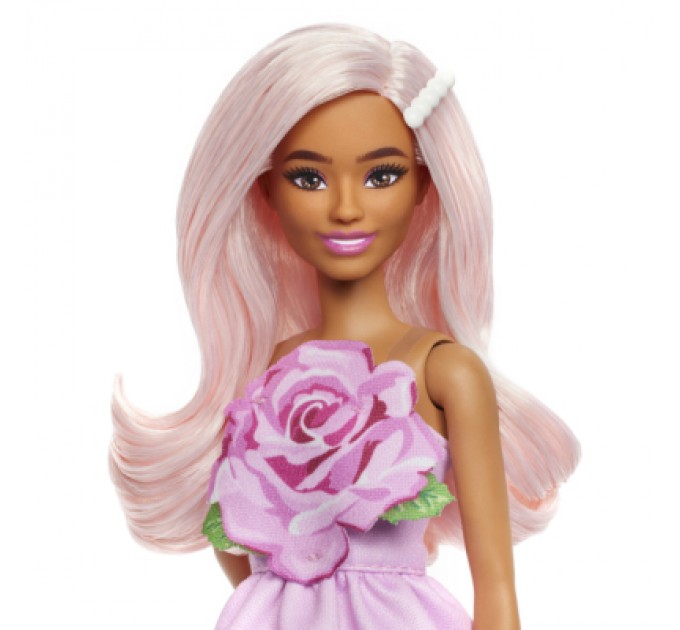 Barbie Лялька Barbie Fashionistas Рожева троянда (HYT94)