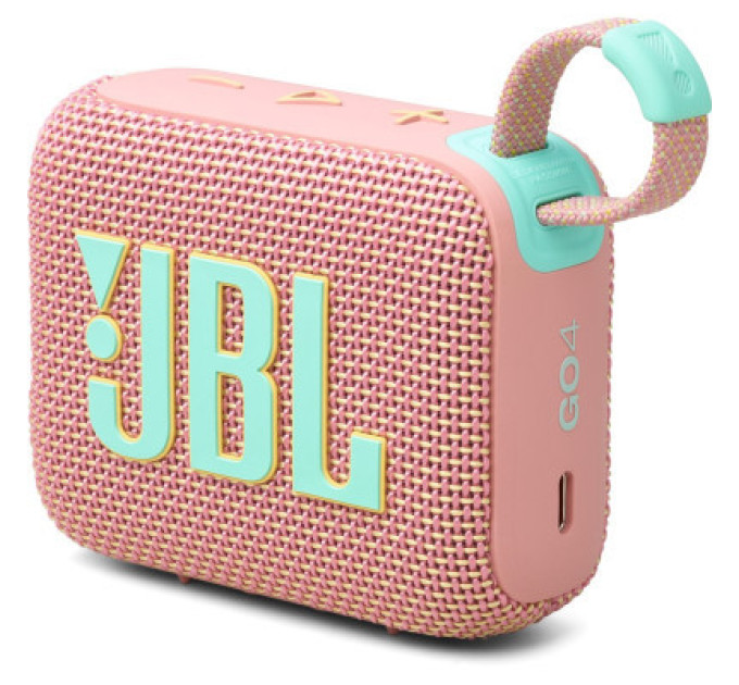 JBL Акустична система JBL Go 4 Pink (JBLGO4PINK)