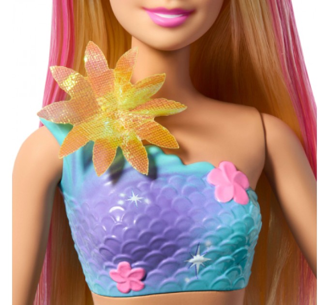 Barbie Лялька Barbie Fantastic fashion Квіткова магія Блондинка (JDM72)