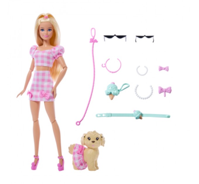Barbie Лялька Barbie Парні образи рожева клітинка (JFP36)