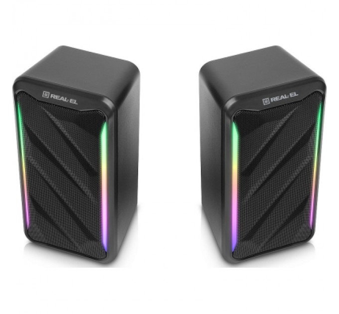 REAL-EL Акустична система REAL-EL S-130 USB Black (EL121100018)