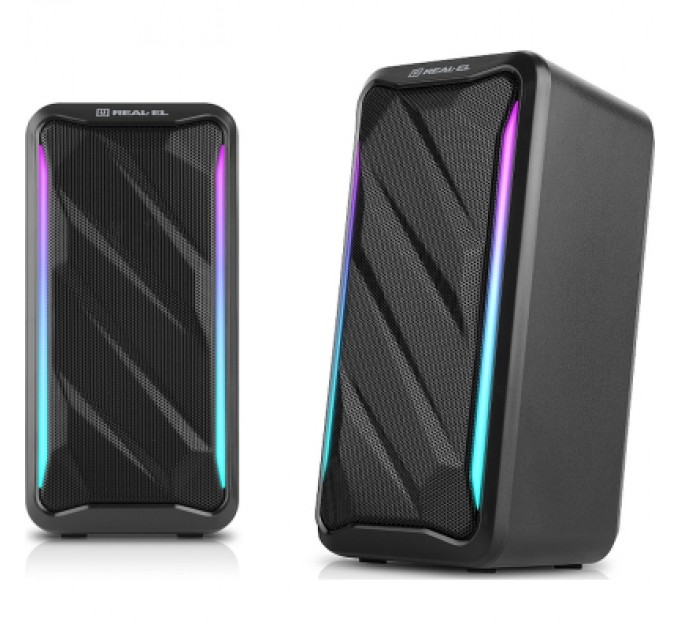 REAL-EL Акустична система REAL-EL S-130 USB Black (EL121100018)