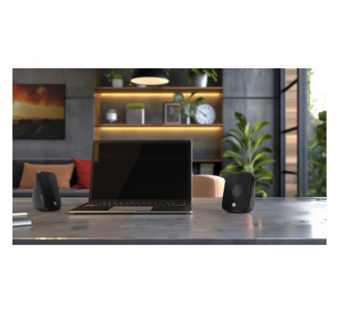 REAL-EL Акустична система REAL-EL S-25 USB Black (EL121100022)