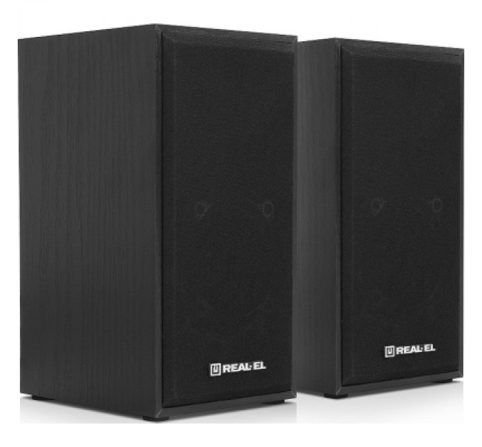 REAL-EL Акустична система REAL-EL S-202 USB Black (EL121200019)
