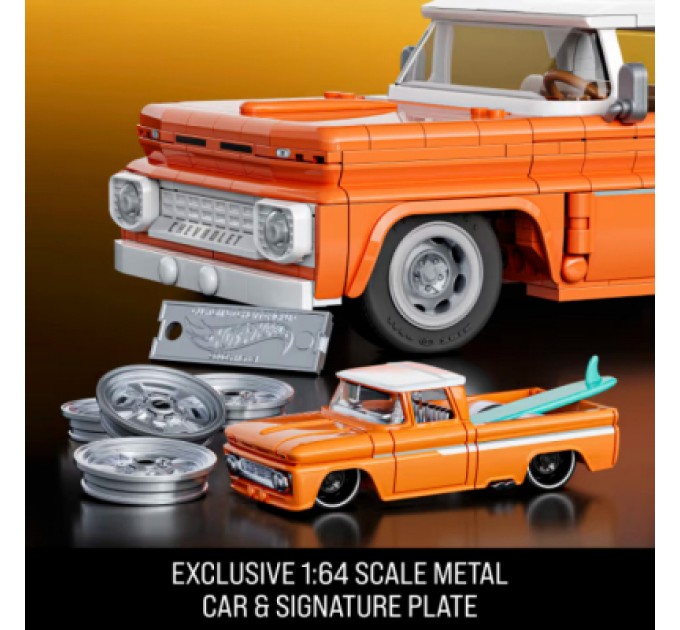 Mattel Конструктор Mattel Brick Shop Hot Wheels Elite Chevy 858 деталей (JFT20)