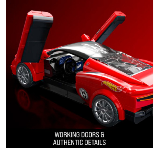 Mattel Конструктор Mattel Brick Shop Hot Wheels Speed Maserati 250 деталей (JFR90)