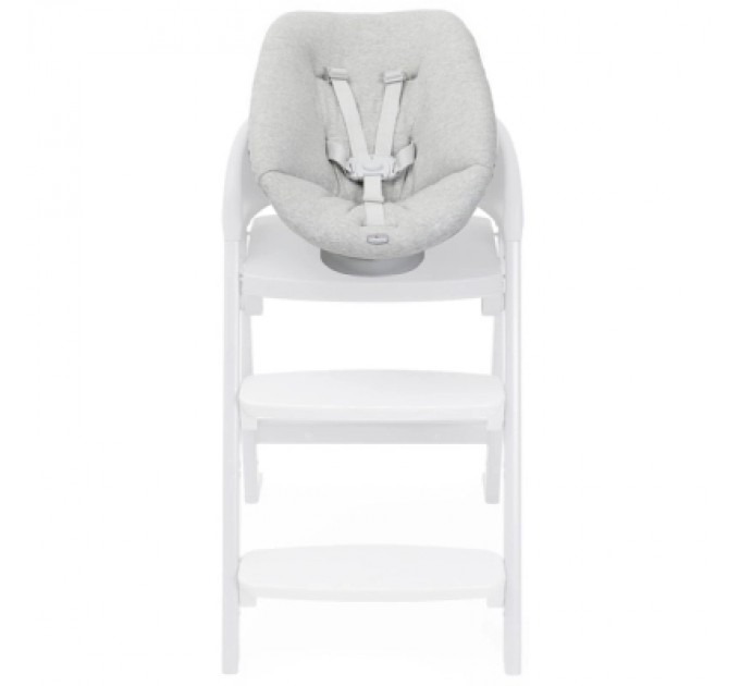 Chicco Крісло-гойдалка Chicco шезлонг для новонароджених Crescendo, світло-сірий (87078.47)