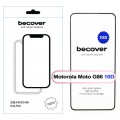 BeCover Скло захисне BeCover 10D Motorola Moto G86 Black (713743)