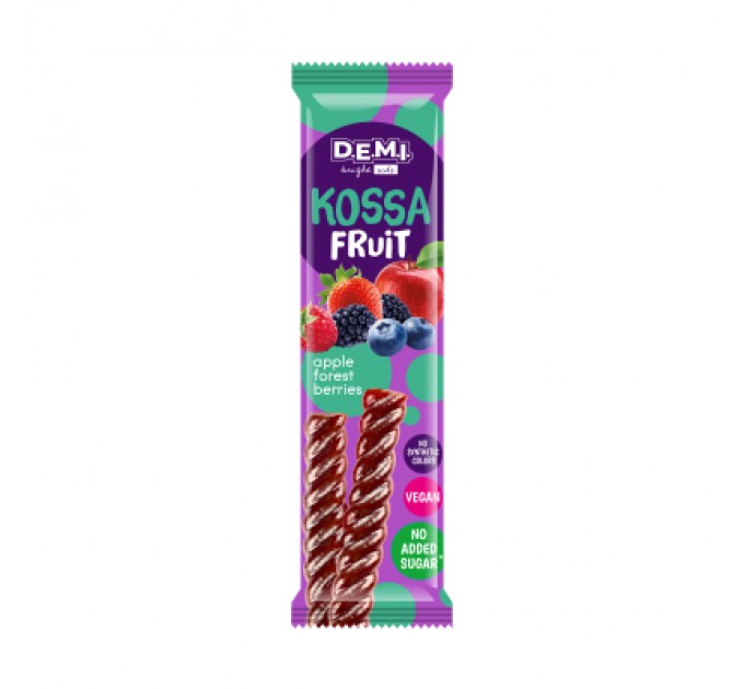 Demi Цукерка Demi Kossa Fruit Пастила фруктова з смаком лісових ягід 15 г (de.21432)