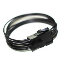 Кабель живлення ATX 8pin 0.2m M/F Value (S0173)
