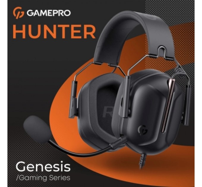 GamePro Навушники GamePro Genesis Hunter Black (HS1350B)