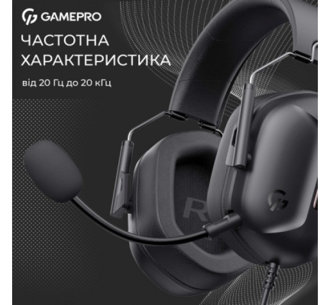 GamePro Навушники GamePro Genesis Hunter Black (HS1350B)