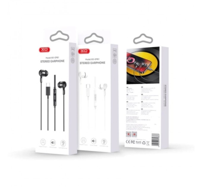 XO Навушники XO EP81 Black (EP81.black)