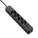 ColorWay Мережевий фільтр живлення ColorWay CW-CHE435PDB, 4 розетки/3USB 5M (CW-CHE435PDB)
