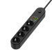 ColorWay Мережевий фільтр живлення ColorWay CW-CHE44PDB, 4 розетки/4USB 2M (CW-CHE44PDB)