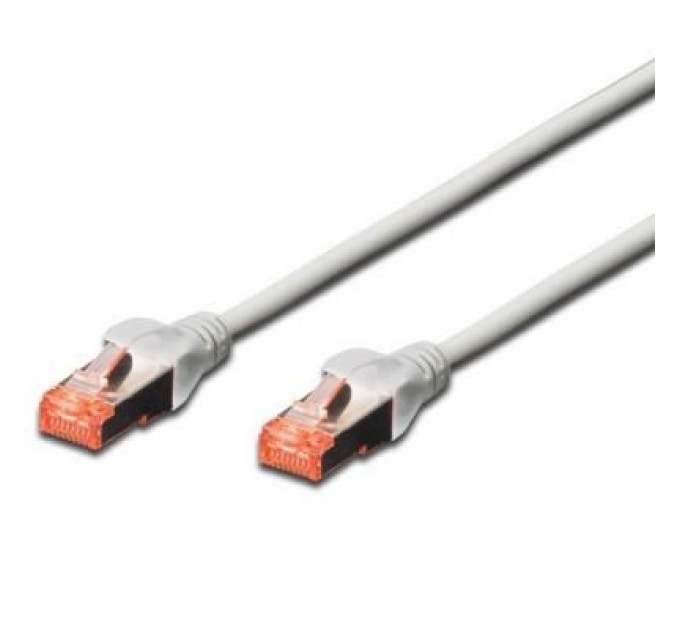 Патч-корд 1м, CAT 6 S-FTP, AWG 27/7, LSZH Digitus (DK-1644-010)