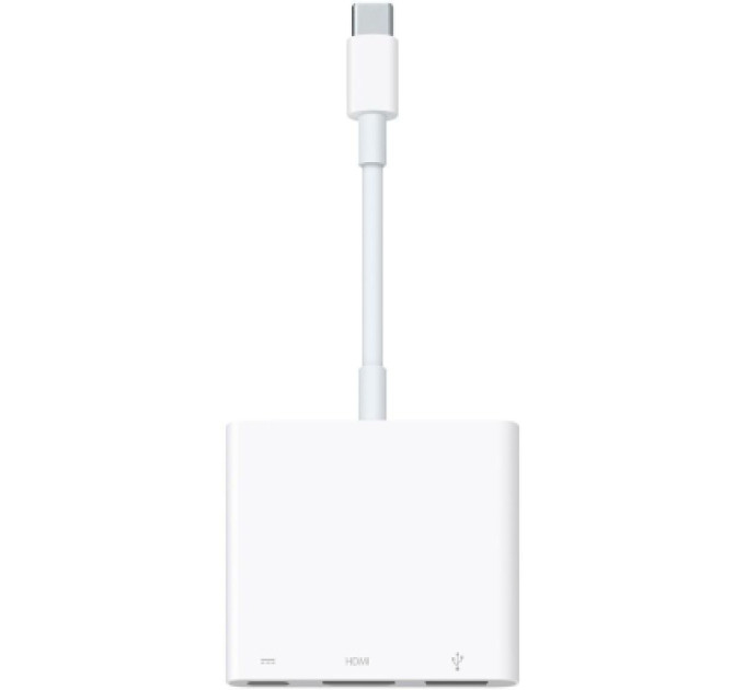 Apple Адаптер Apple USB-C Digital AV Multiport Adapter, Model A2119 (MW5M3ZM/A)