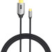 Vention Кабель мультимедійний USB-C 3.1 to HDMI 1.5m 4K 60 Гц Thunderbolt 3 HDCP2.2 PVC Black Vention (CRBBG)