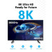 Vention Кабель мультимедійний HDMI to HDMI 1.5m V2.1 8K 60Hz PVC Vention (AANBG)