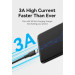 Vention Дата кабель USB 2.0 AM to Type-C 3.0m 3.0A (18W) PVC black Vention (CTHBI)