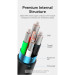Vention Дата кабель USB 2.0 AM to Type-C 3.0m 3.0A (18W) PVC black Vention (CTHBI)