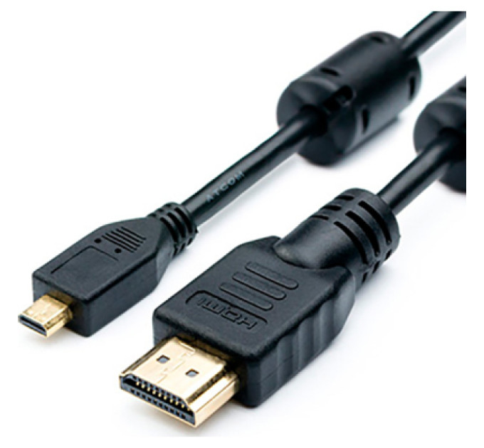 Atcom Кабель мультимедійний HDMI A to HDMI D (micro), 3.0m Atcom (22403)