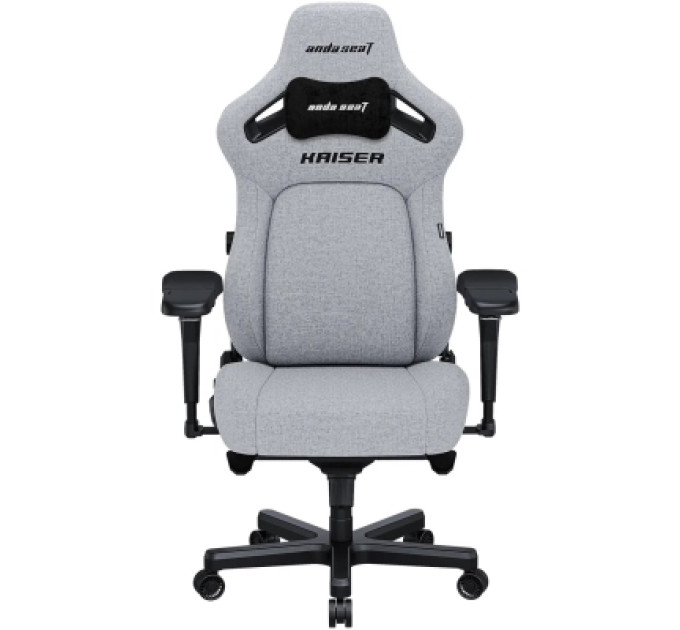 Anda Seat Крісло ігрове Anda Seat Kaiser 4 Fabric Size XL Grey (AD12YDDC-XLL-20-G-CF)