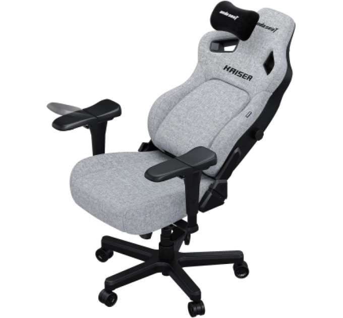 Anda Seat Крісло ігрове Anda Seat Kaiser 4 Fabric Size XL Grey (AD12YDDC-XLL-20-G-CF)