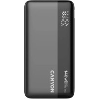 Батарея універсальна Canyon PB-240 25000mAh, PD3.1/140W, PPS, QC3.0, AFC & SCP, Digital Display (CNS-CPB240)